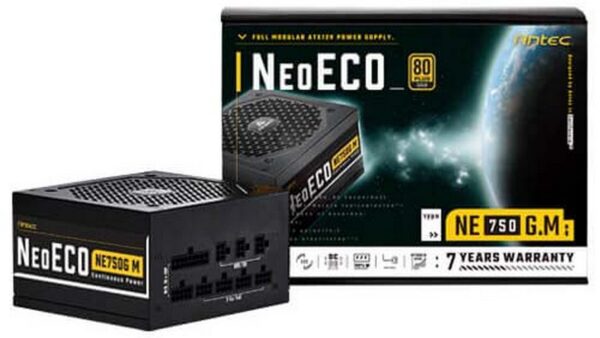 Nguồn Máy Tính Antec NeoECO NE750G M (750W | 80 Plus GOLD | Modular)