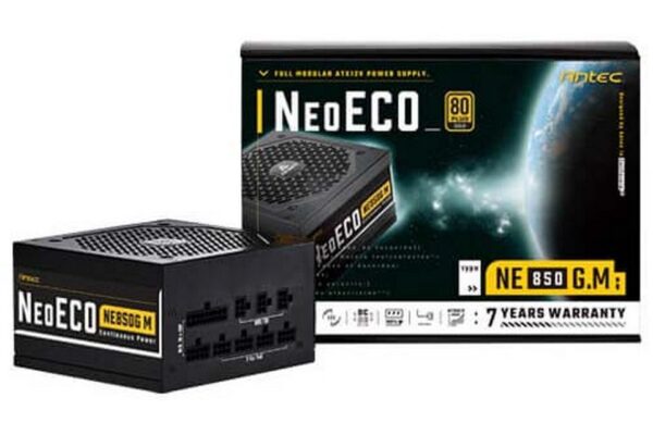 Nguồn Máy Tính Antec NeoECO NE850G M (850W | 80 Plus GOLD | Modular)