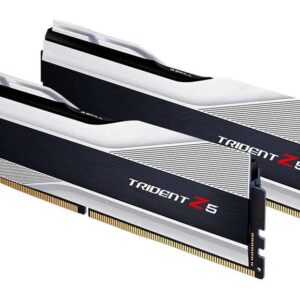 RAM G.Skill TRIDENT Z5 Silver 32GB (DDR5 | 6000MHz | C36 | 2x16GB | F5-6000U3636E16GX2-TZ5S)
