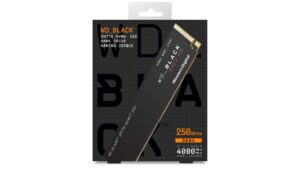 Ổ Cứng SSD NVMe WD_BLACK SN770 250GB (PCIe Gen4x4 | 4,000MB/s - 2,000MB/s | WDS250G3X0E)