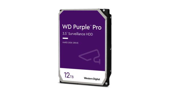 Ổ Cứng HDD WD Purple Pro 12TB (3.5" | 7200RPM | 256MB Cache | WD121PURP)