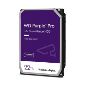 Ổ Cứng HDD WD Purple Pro 22TB (3.5" | 7200RPM | 512MB Cache | WD221PURP)