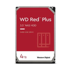 Ổ Cứng HDD WD Red Plus 4TB (3.5" | 5400RPM | 128MB Cache | WD40EFZX)