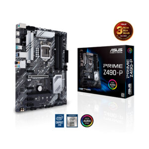 Mainboard ASUS PRIME Z490-P (Intel Z490, LGA 1200, ATX, 4 khe RAM DDR4)