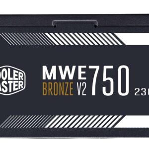 Nguồn máy tính Cooler Master MWE 750 Bronze V2 230V 80 Plus Bronze