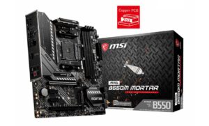 Mainboard MSI MAG B550M MORTAR (AMD B550, Socket AM4, m-ATX, 4 khe RAM DDR4)
