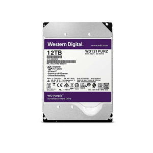 Ổ cứng HDD Western Purple 12TB 3.5" 7200RPM 256MB
