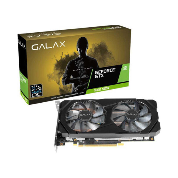Card màn hình Galax GeForce GTX 1660 Super 1-Click OC (60SRL7DSY91S)