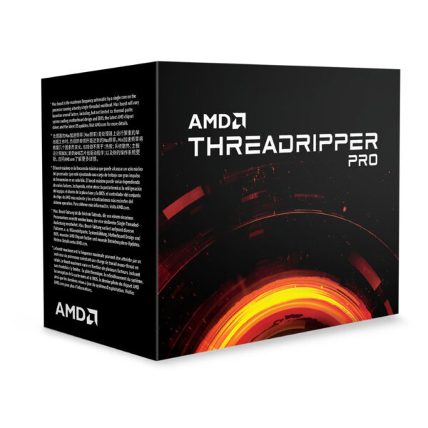 CPU AMD Ryzen Threadripper 3955WX (3.9GHz turno up to 4.3GHz, 16 nhân 32 luồng, 73MB Cache, 280W) - Socket AMD sWRX80
