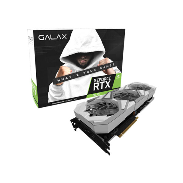 Card màn hình Galax GeForce RTX 3070 EX Gamer White 1-Click OC
