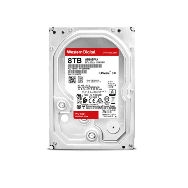 Ổ cứng HDD Western Red 8TB 3.5" 7200RPM 256MB