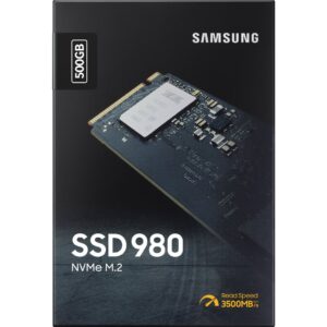 Ổ cứng SSD Samsung 980 500GB  (Gen 3x4 | 3100 / 2600 MB/s)