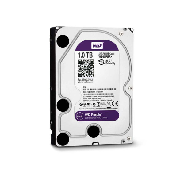 Ổ cứng HDD Western Purple 1TB 3.5" 7200RPM 64MB
