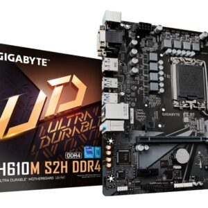 Mainboard Gigabyte H610M S2H DDR4 (LGA1700 | 2 Khe RAM | M-ATX)