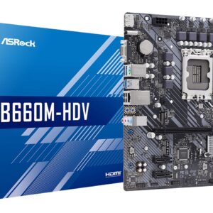 Mainboard ASRock B660M-HDV (LGA1700 | 2 Khe RAM | M-ATX)