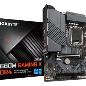 Mainboard Gigabyte B660M GAMING X DDR4 (LGA1700 | 4 Khe RAM | M-ATX)