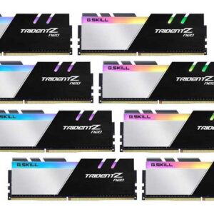 RAM G.SKILL TRIDENT Z NEO 256GB (DDR4 | 3600MHz | C18 | 8x32GB | F4-3600C18Q2-256GTZN)