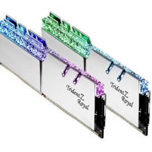 RAM G.Skill Trident Z Royal Silver 16GB (DDR4 | 3600MHz | C18 | 2x8GB | F4-3600C18D-16GTRS)