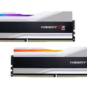 RAM G.Skill TRIDENT Z5 Silver RGB 32GB (DDR5 | 5600MHz | C40 | 2x16GB | F5-5600J4040C16GX2-TZ5RS)