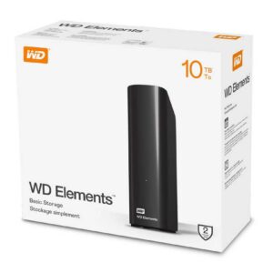 Ổ Cứng Gắn Ngoài WD Elements 10TB WDBBKG0100HBK-SESN (3,5" | USB 3.0)
