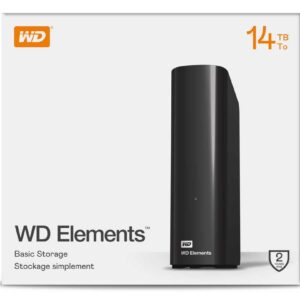 Ổ Cứng Gắn Ngoài WD Elements 14TB WDBBKG0140HBK-SESN (3,5" | USB 3.0)