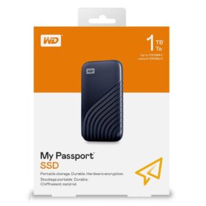 Ổ Cứng Di Động WD My Passport SSD 1TB Màu Xanh WDBAGF0010BBL-WESN