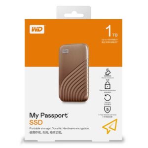 Ổ Cứng Di Động WD My Passport SSD 1TB Màu Vàng WDBAGF0010BGD-WESN