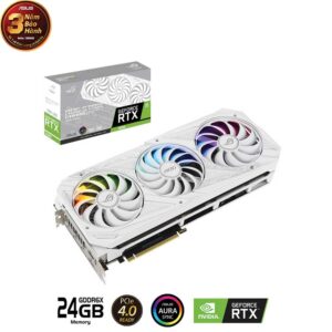 Card màn hình Asus ROG Strix GeForce RTX 3090 White Edition (ROG-STRIX-RTX3090-24G-WHITE)