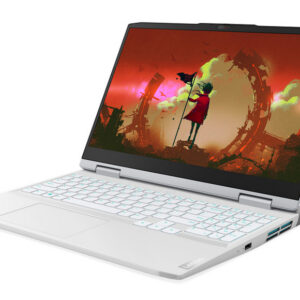 Laptop Lenovo IdeaPad Gaming 3 15ARH7 82SB007KVN (Ryzen 7 6800H | RAM 8GB | SSD 512GB | RTX 3050 4GB | 15.6" FHD 120Hz | Win 11 | Glacier White)