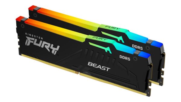 RAM Kingston Fury Beast RGB 32GB (2x16GB | 5200MHz | CL40 | DDR5)