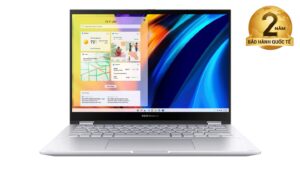 Laptop ASUS Vivobook S 14 Flip TN3402QA-LZ019W (Ryzen 5 5600H | RAM 8GB | SSD 512GB | 14-WUXGA-Touch | Win11 | Bạc)