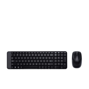 Bộ bàn phím chuột không dây Logitech MK220 Wireless (Black)