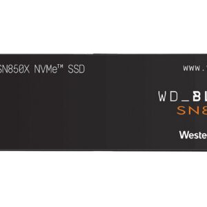 Ổ Cứng SSD WD BLACK SN850X 1TB (M.2 NVMe | 7300MB/s | 6300MB/s | WDS100T2X0E)
