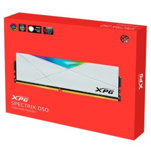 RAM Adata XPG Spectrix D50 RGB 16GB (1x16GB | DDR4 | 3200MHz | White)
