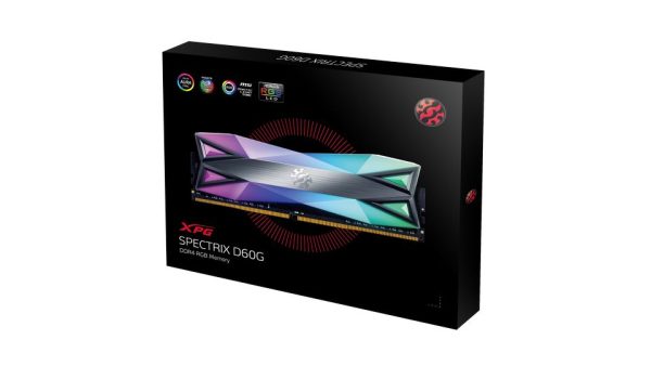 RAM Adata XPG Spectrix D60G RGB 16GB (2x8GB | DDR4 | 3600MHz | Tungsten Grey)
