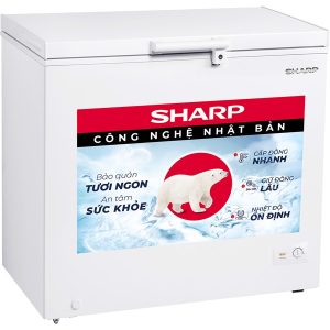 Tủ đông Sharp 200 Lít FJ-C200V-WH