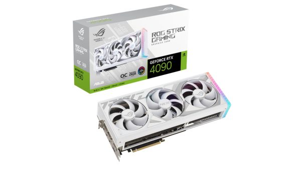 Card Màn Hình ASUS ROG Strix GeForce RTX 4090 OC White Edition 24GB GDDR6X