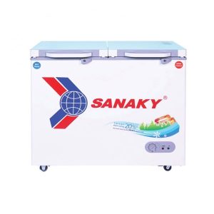 Tủ đông mặt kính cường lực Sanaky 195 Lít VH-2599W2KD