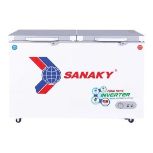 Tủ đông mặt kính cường lực Sanaky Inverter 260 Lít VH-3699W4K