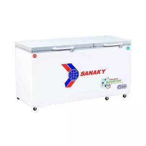 Tủ đông mặt kính cường lực Sanaky Inverter 485 Lít VH-6699W4K