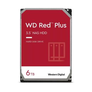 Ổ Cứng HDD WD Red Plus 6TB (3.5" | 5400RPM | 256MB Cache | WD60EFPX)