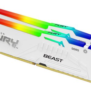 RAM Kingston Fury Beast White RGB 32GB (2x16GB | 5200MHz | CL40 | DDR5)