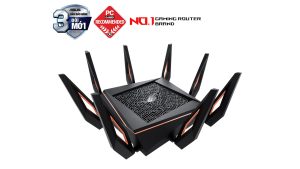 Router WiFi 6 ASUS ROG Rapture GT-AX11000 (2.4GHz / 5GHz | 5 LAN RJ45 | OFDMA)