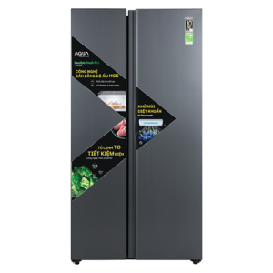 Tủ lạnh Aqua Inverter 646 Lít AQR-S682XA(SLB)