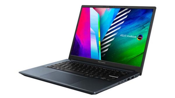 Laptop ASUS Vivobook Pro 14 OLED M3401QA-KM040W (R7-5800H | RAM 8GB | SSD 512GB | 14" 2.8K | Win11 | Xanh Xám)