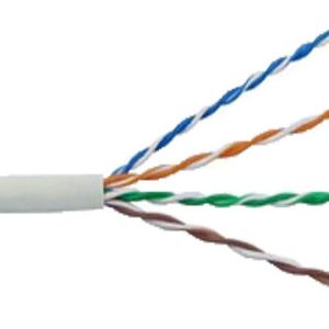 Dây cáp mạng UTP 24 AWG/4PRS PVC Cat 5E (Ghi) (m)