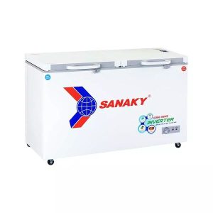 Tủ đông mặt kính cường lực Sanaky Inverter 365 Lít VH-5699W4K