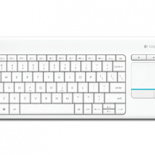 Bàn phím không dây Logitech K400 Plus White