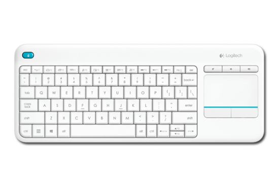 Bàn phím không dây Logitech K400 Plus White