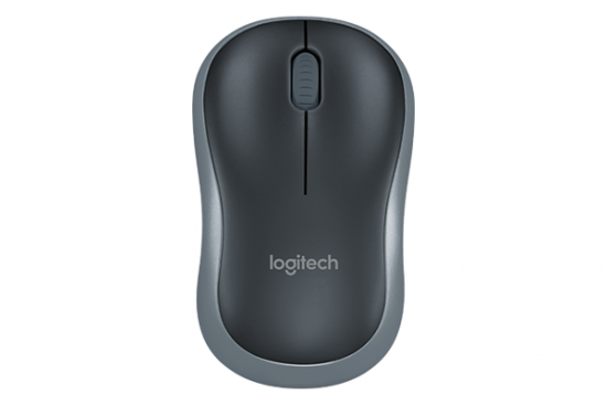 Chuột Quang không dây Logitech M185 - Màu Xám